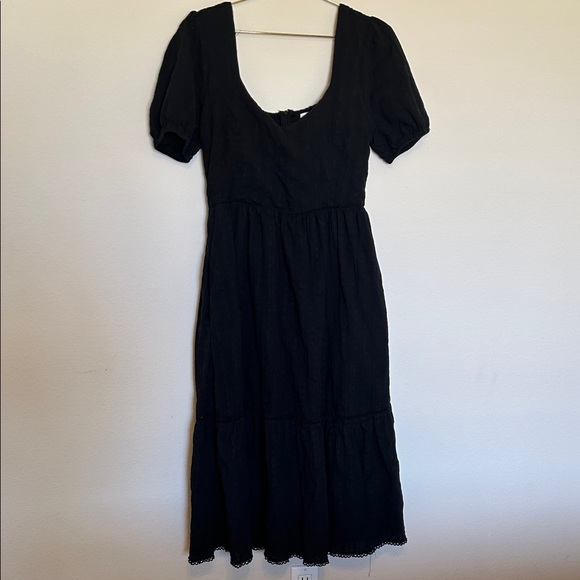 Lost + Wander Black Midi Dress - Picture 3 of 10